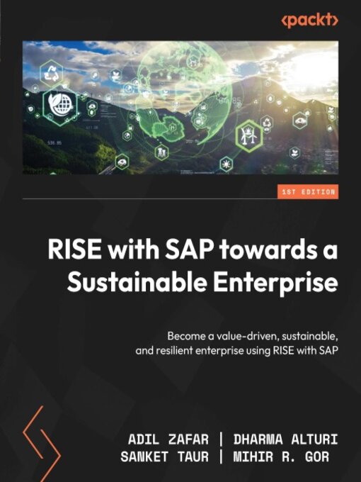 Title details for RISE with SAP towards a Sustainable Enterprise by Adil Zafar - Wait list